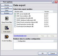 Export plugins of Serial Port Logger