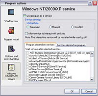 Serial Port Data Logger - Service Mode